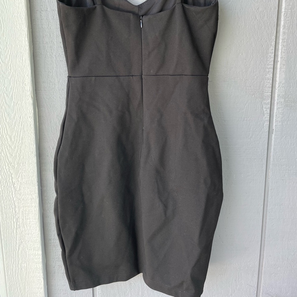 Women’s mini black dress
